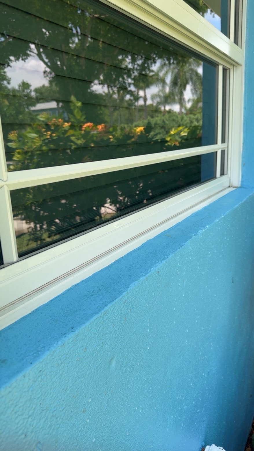 After — Sliding window · sill & track detailed